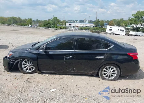 2018 Nissan Sentra Sv z USA, uszkodzony, nr VIN 3N1AB7AP4JL611496